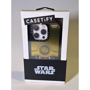 CASETIFY case for iPhone 16 PRO - Star Wars - C-3PO - GOLD WIRES BODY